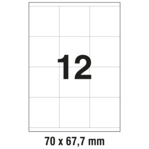 Etikete ILK  70x67