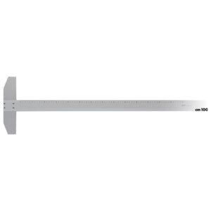 Ravnalo T aluminijsko 100 cm fixna glava Arda 185100