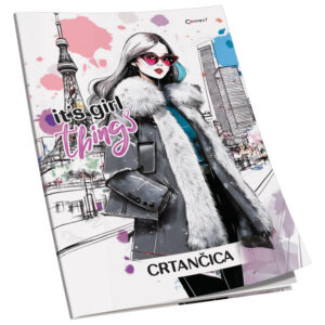 Obrazac školski crtančica za 1razred Soft+ Connect Girl