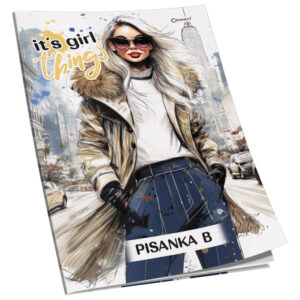 Obrazac školski pisanka "B" za 1razred Soft+ Connect Girl