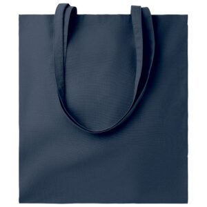 Vrećice za kupovinu pamučna 38x42 cm-duge ručke tamnoplava