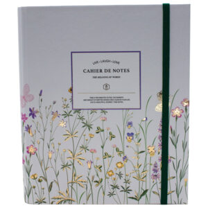 Blok kolegij B5 crte 96L s gumicom Flowers 1 Marker 1712
