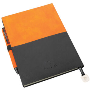 Set Notes A5 Reporter+Ol.kem.Celebration Pierre Cardin B3501204IP3 narančasto-crna