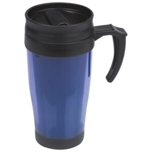 Šalica termo 400 ml pvc Fort Worth metalik plava