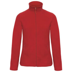 Jakna zip-flis B&C ID.501 Women 280g crvena XL!!