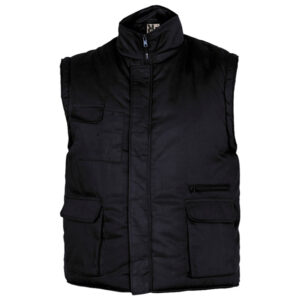 Prsluk muški zip Almanzor CQ50670502 crni 2XL