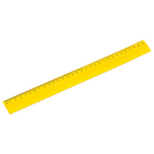 Ravnalo pvc 30 cm fleksibilno žuto!!