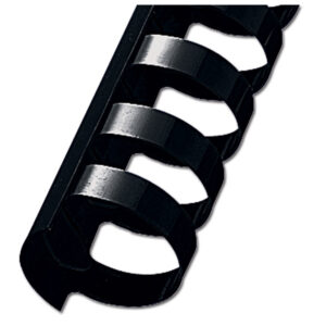 Spirala plastična fi-51 mm oval pk50 Fornax crna