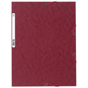 Fascikl klapna s gumicom chartreuse A4 Exacompta 55525E bordo