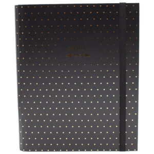 Blok kolegij B5 crte 96L s gumicom Dots 1 Marker crni 1782