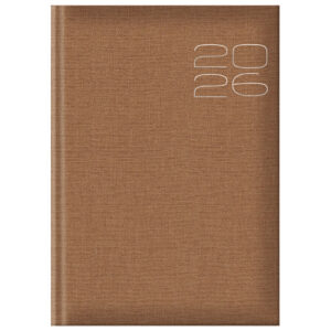 Rokovnik B5 tjedni (tjedan na 2 stranice) Colere E45 boja konjaka 2026.!!