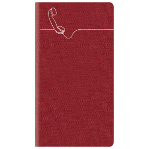 Adresar telefonski  70x150 mm A-Z Colere E41 bordo