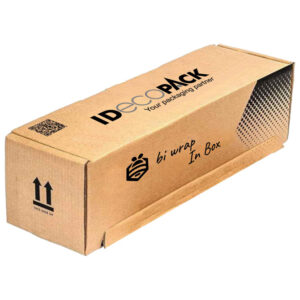 Papir omotni saćasti rola 80 g 50 cmx50 m "bi wrap box" smeđi - u kutiji