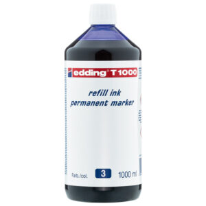 Tinta za marker permanentni 1000 ml Edding T1000 plava
