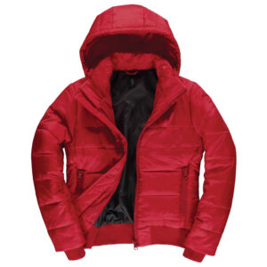 Jakna zip ženska B&C Superhood crvena L!!