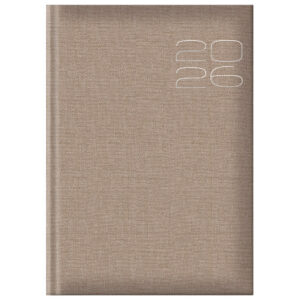 Rokovnik B5 tjedni (tjedan na 2 stranice) Colere E44 boja pijeska 2026.!!