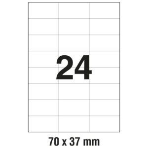 Etikete ILK  70x37 mm pk100L Zweckform 3474