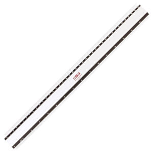 Ravnalo aluminijsko  30 cm (12inča) 1830 Mobius blister