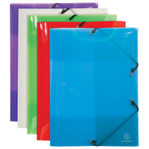 Fascikl klapna s gumicom pp A3 Exacompta 59700E sort