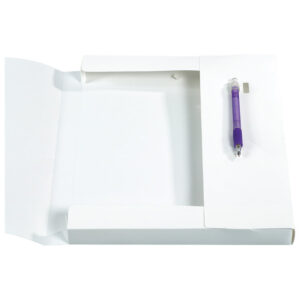 Mapa s gumicom hrbat-25 mm A4 pp Kreacover Exacompta 59589E bijela