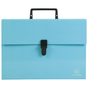 Mapa za kućni budžet 18 pregrada sa ručkom A4 Aguarel  56760E Exacompta sort boje