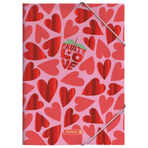 Fascikl klapna s gumicom pp A4 Fruity Love Brunnen 10-41604 522