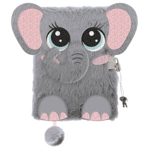 Dnevnik s ključem A5 96L My Little Friend Elephant 9422