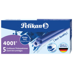 Tinta za nalivpero patrone duge pk5 4001 Pelikan 310748 (400142571) plava
