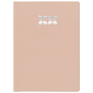 Rokovnik A4 Ponza E85 pastelno puder roza