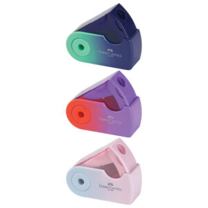 Šiljilo pvc s pvc kutijom 1rupa Sleeve Mini Flow Faber Castell 182776 sortirano