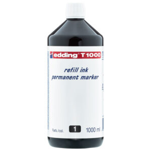 Tinta za marker permanentni 1000 ml Edding T1000 crna