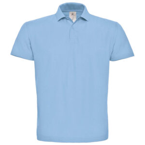 Majica kratki rukavi polo B&C ID.001 180g svijetloplava 3XL