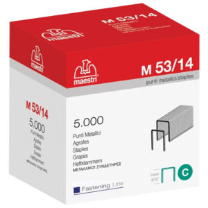 Spajalice strojne za tapeciranje 53/14 mm pk5000 Maestri