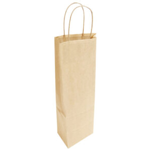 Vrećice ukrasne-boca natron 14x38x8 cm pk50 Duga smeđe