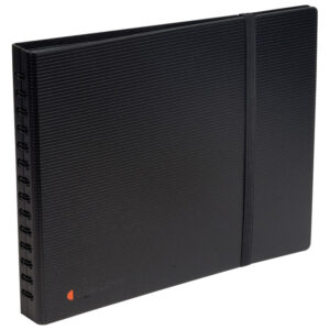 Album za vizitke 240 kartica s gumicom 25x20 cm Exactive Exacompta 75134E