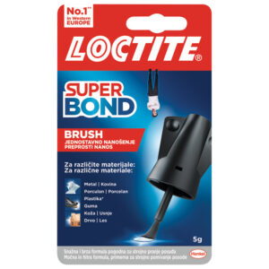Ljepilo trenutačno  5g s četkicom Loctite Super Bond Brush 5G Henkel 2956781 blister