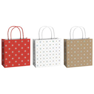 Vrećice ukrasne 20x20x8 cm novogodišnje Stewo 5115 99 sortirano