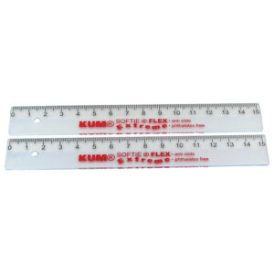 Ravnalo pvc 15 cm fleksibilno Softie Flex Extreme Kum.2250919 prozirno blister!!